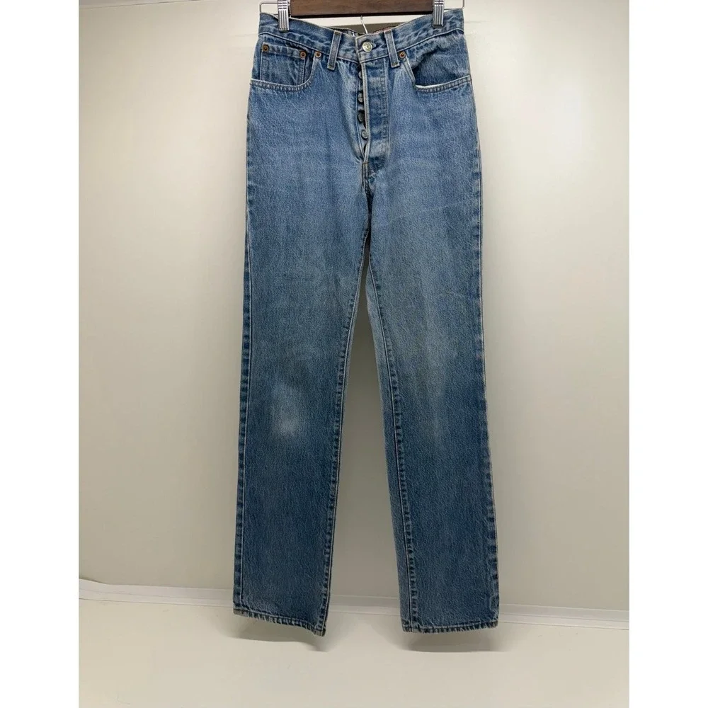 Vintage Levi's 26501-0119 USA Jeans 32x31 DEVS Wash Em Hot Tag 1980s Rare